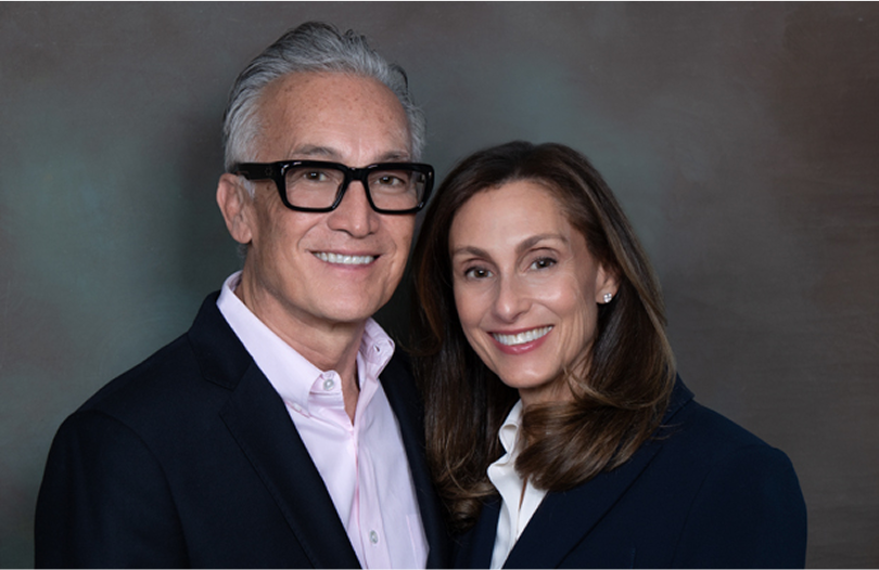 Joan Lubar and John Crouch